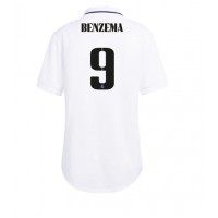 Real Madrid Karim Benzema #9 Fotballklær Hjemmedrakt Dame 2022-23 Kortermet